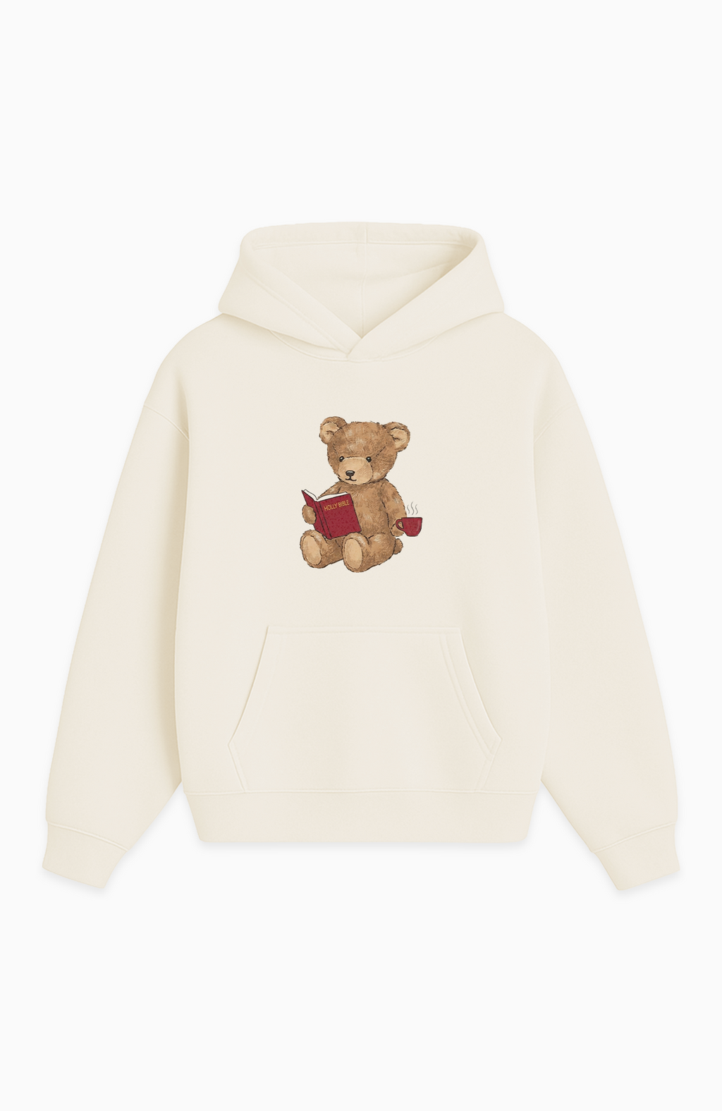 BIBLE BEAR OVERSIZED HOODIE