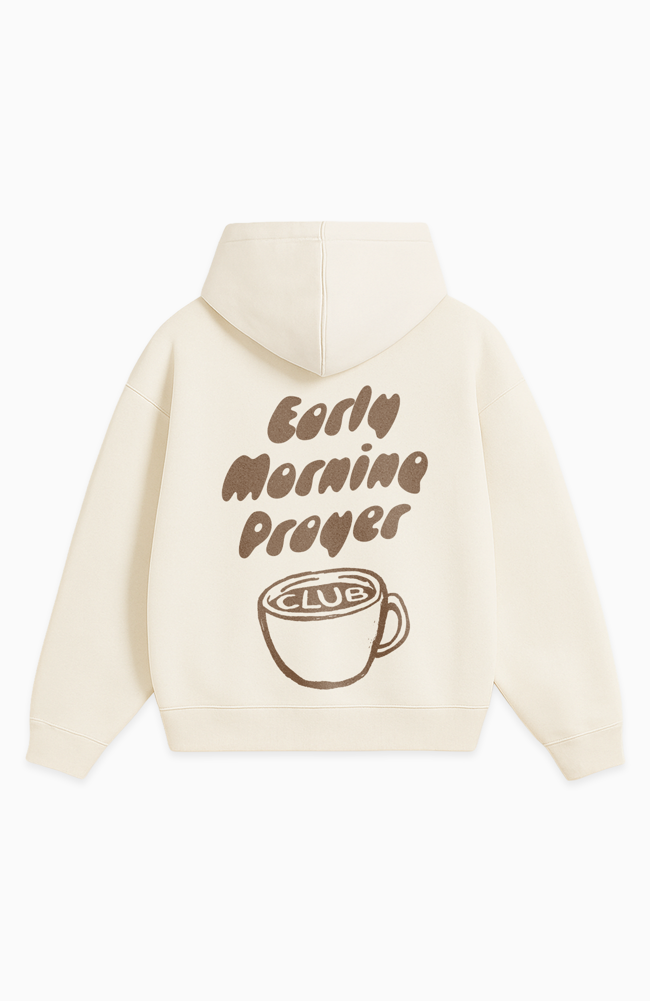 EARLY MORNING PRAYER OVERSIZED HOODIE