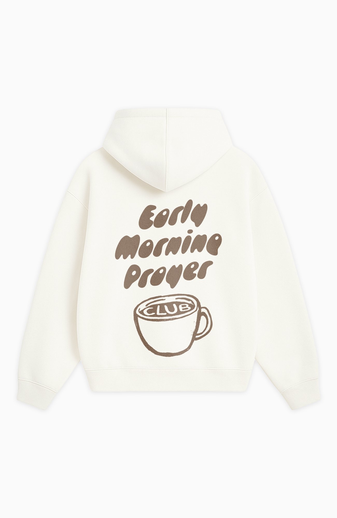 EARLY MORNING PRAYER OVERSIZED HOODIE
