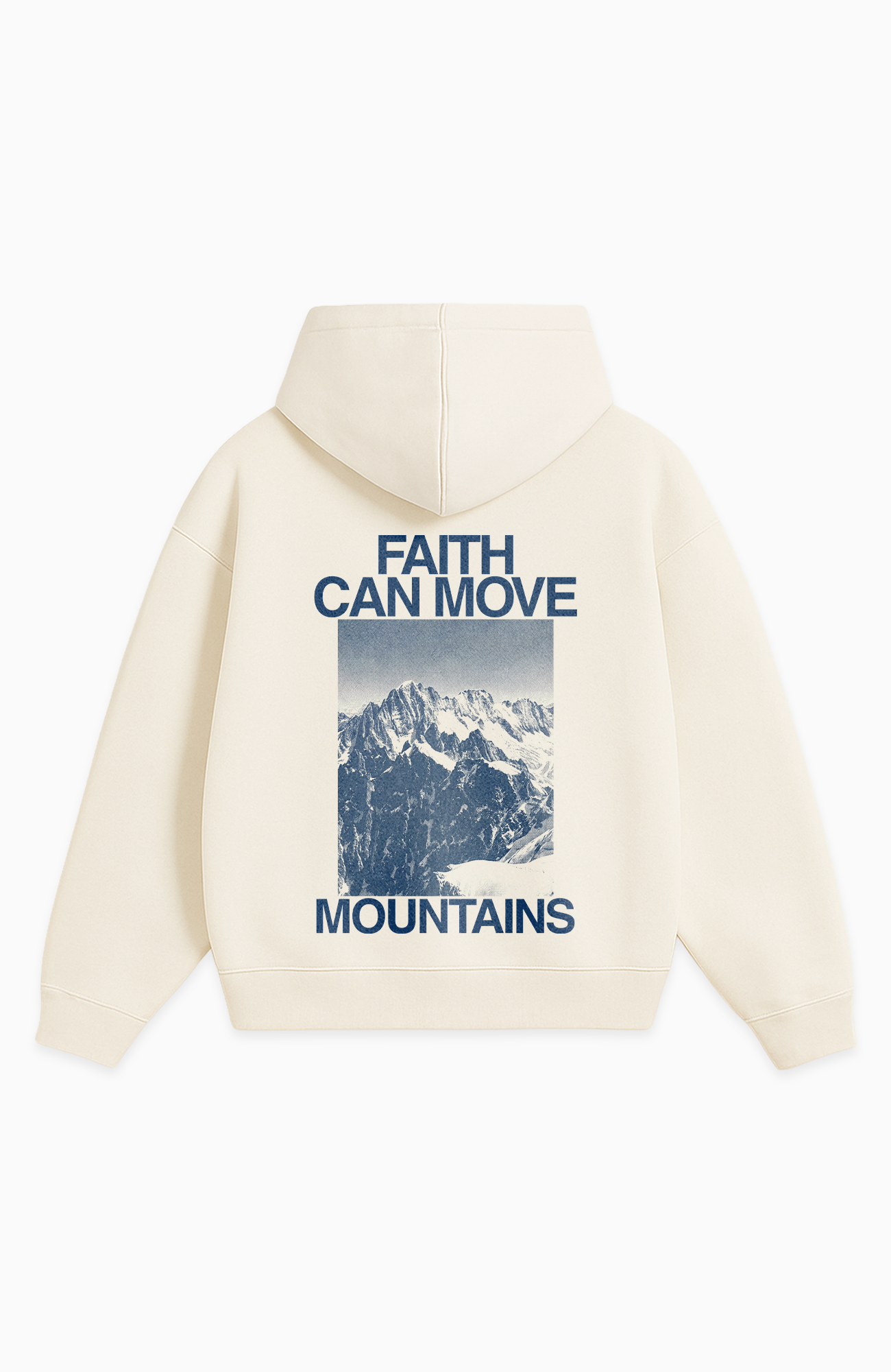 FAITH CAN MOVE MOUNTAINS OVERSIZED HOODIE
