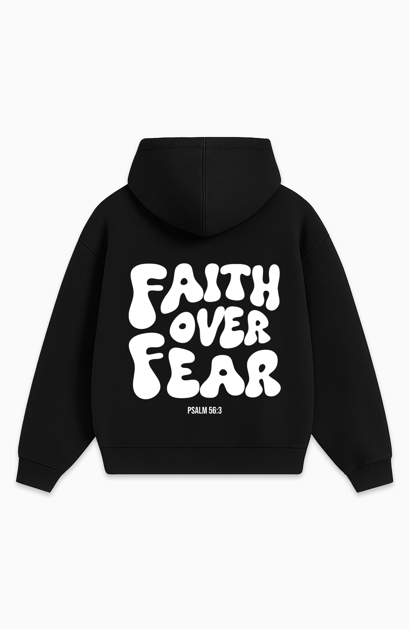 FAITH OVER FEAR OVERSIZED HOODIE