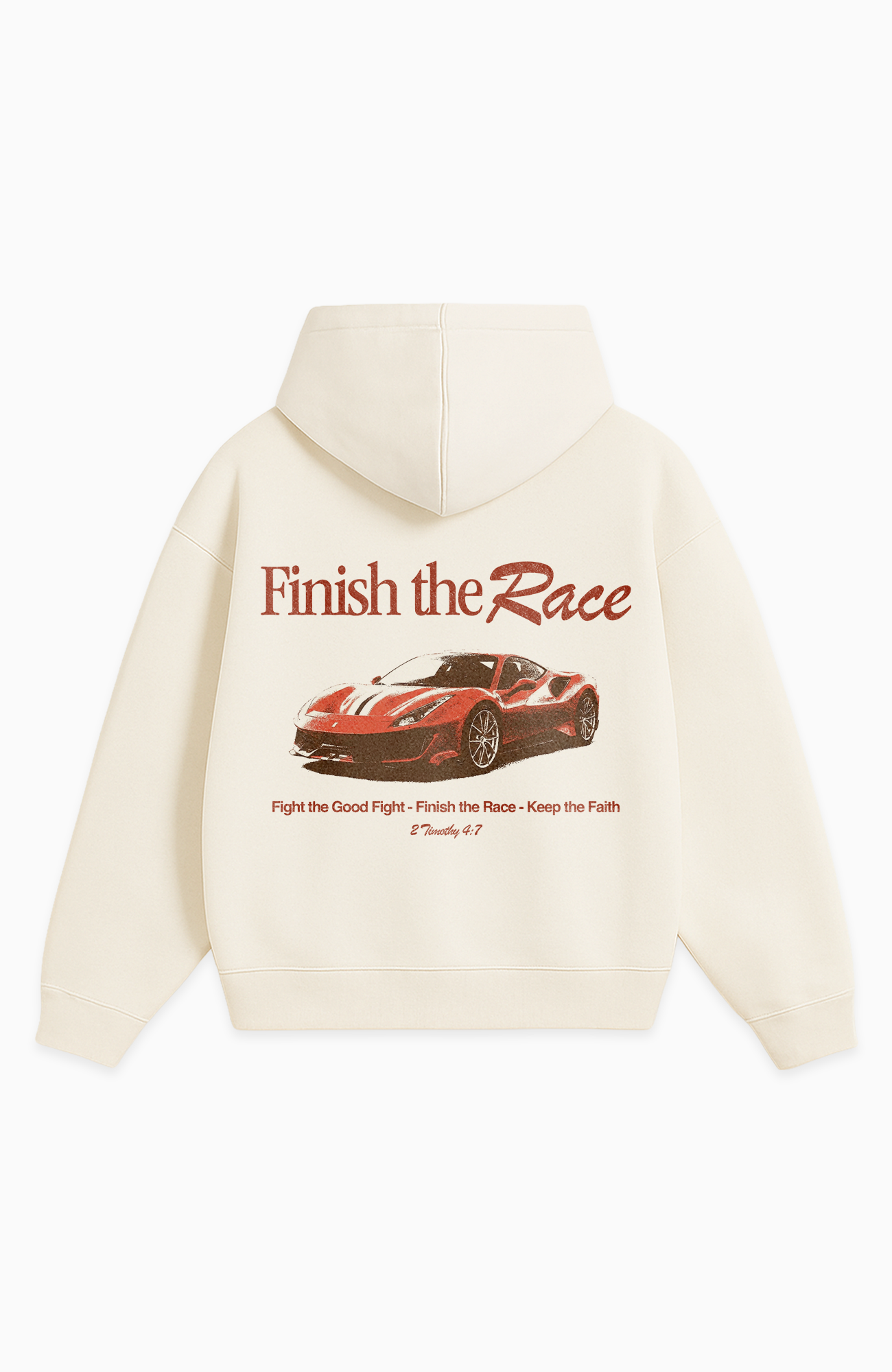 FINISH THE RACE OVERSIZED HOODIE