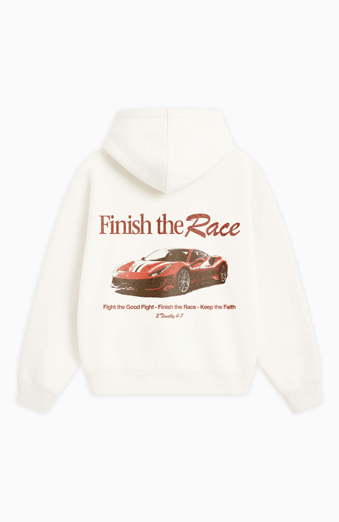 FINISH THE RACE OVERSIZED HOODIE