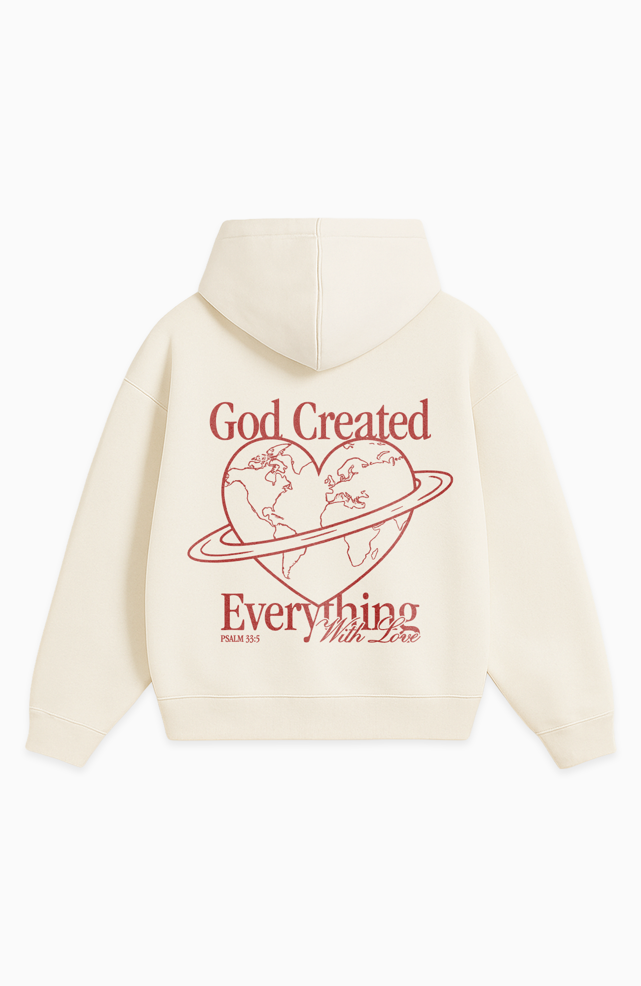GOD CREATED EVERYTHING OVERSIZED HOODIE