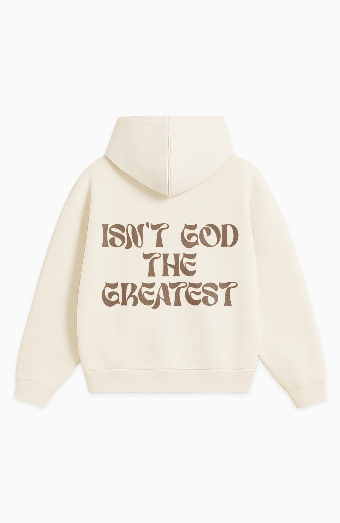GOD THE GREATEST OVERSIZED HOODIE