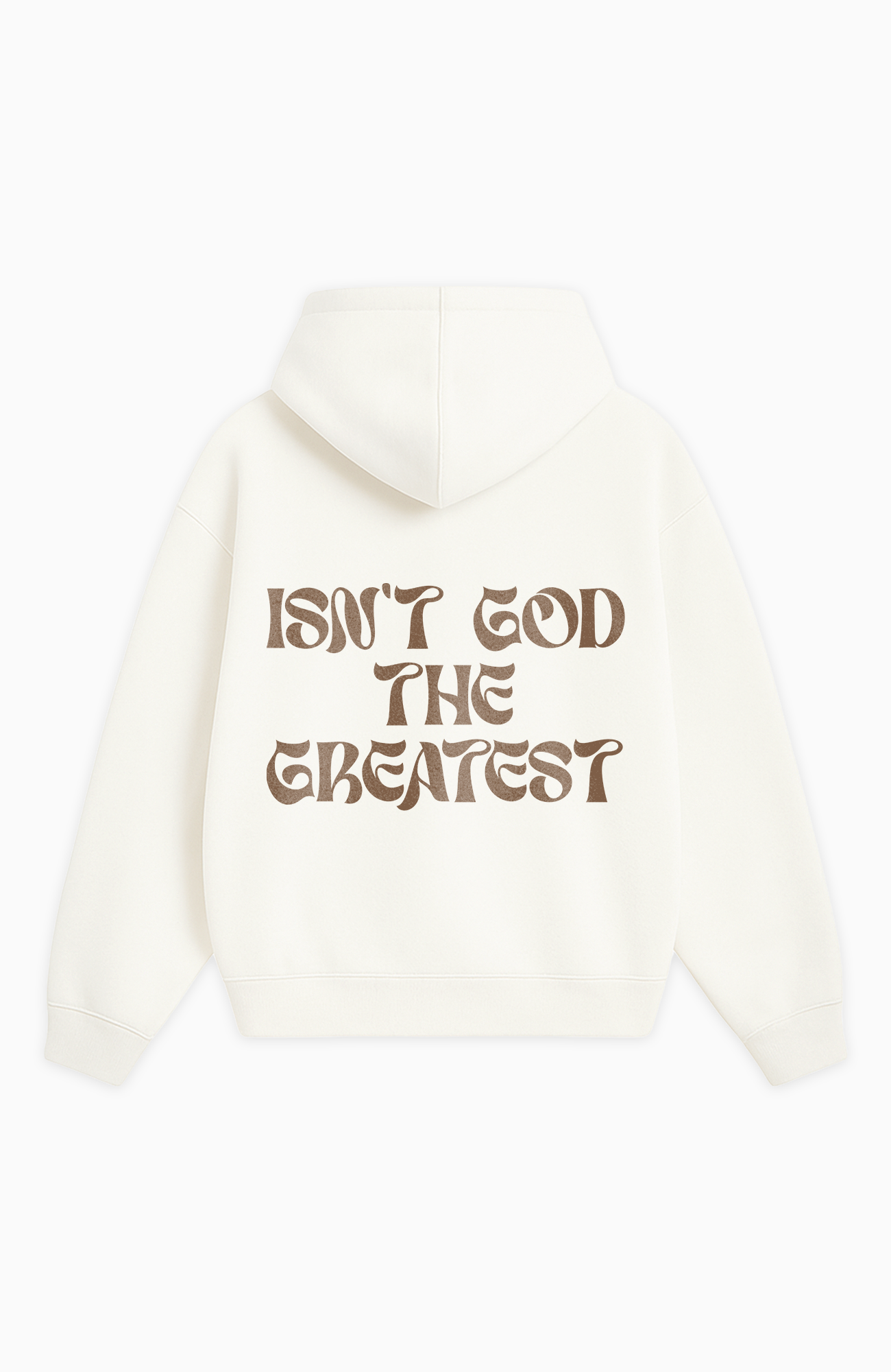 GOD THE GREATEST OVERSIZED HOODIE
