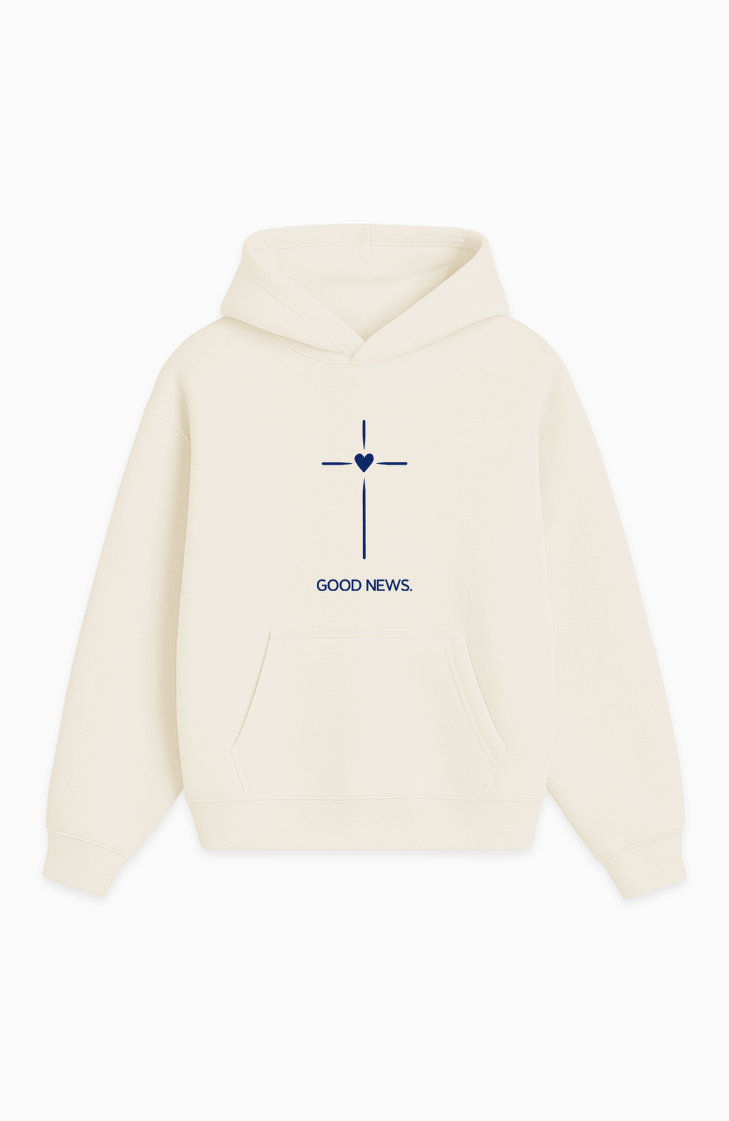 GOOD NEWS OVERSIZED HOODIE
