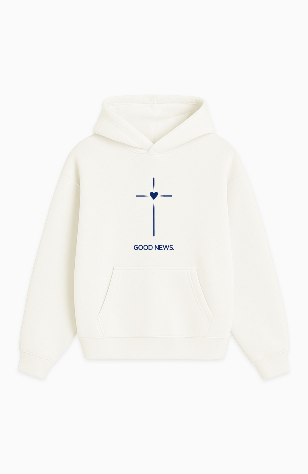 GOOD NEWS OVERSIZED HOODIE