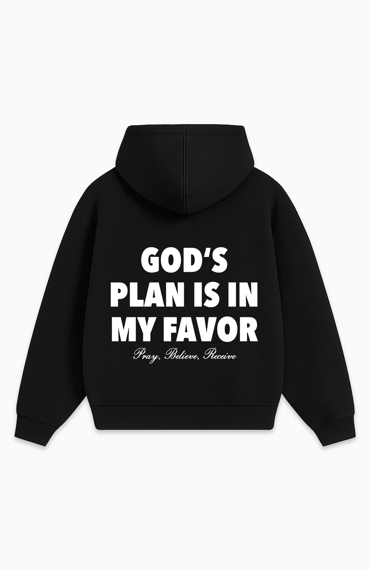 GOD'S PLAN OVERSIZED HOODIE