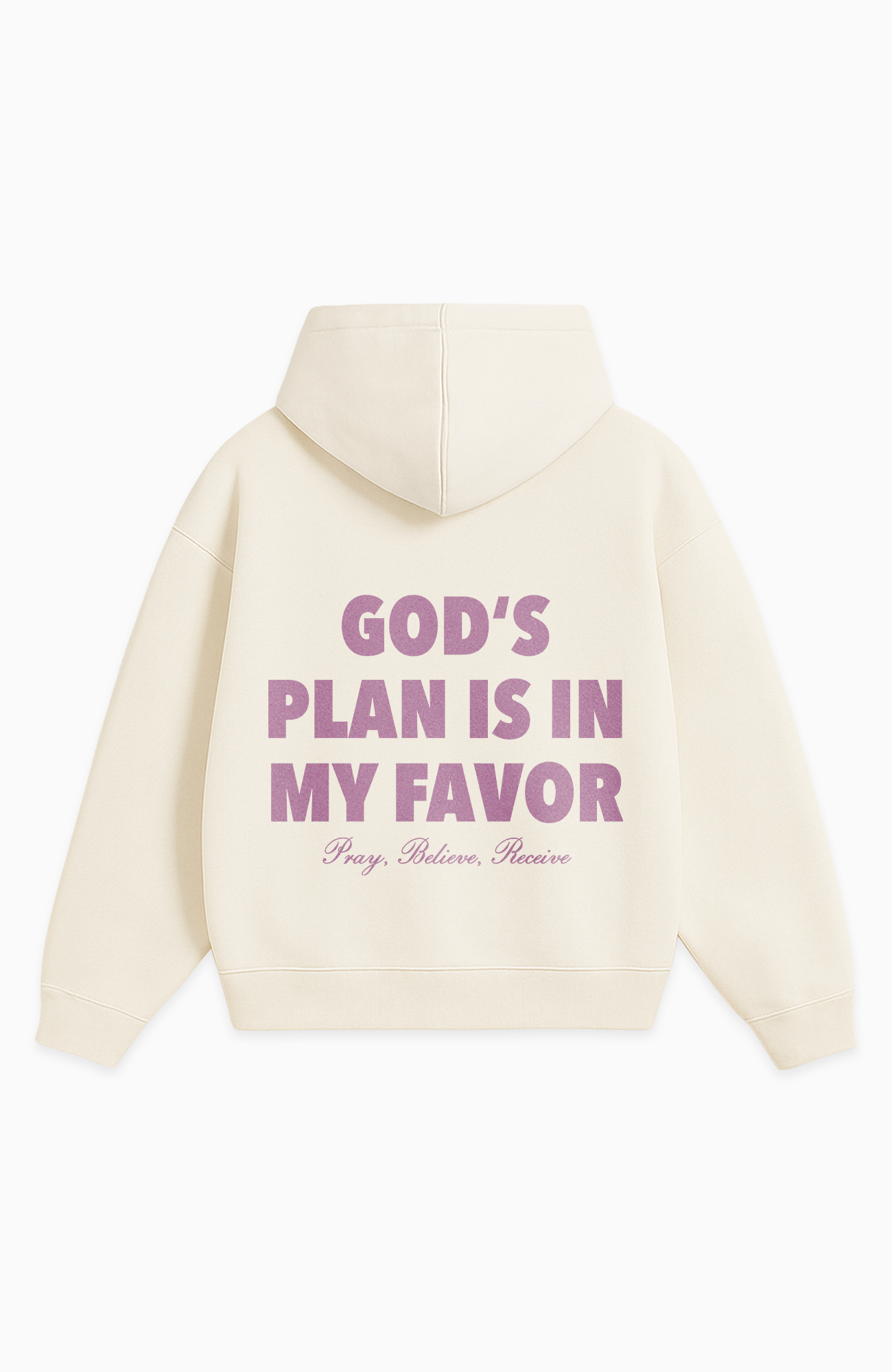 GOD'S PLAN OVERSIZED HOODIE