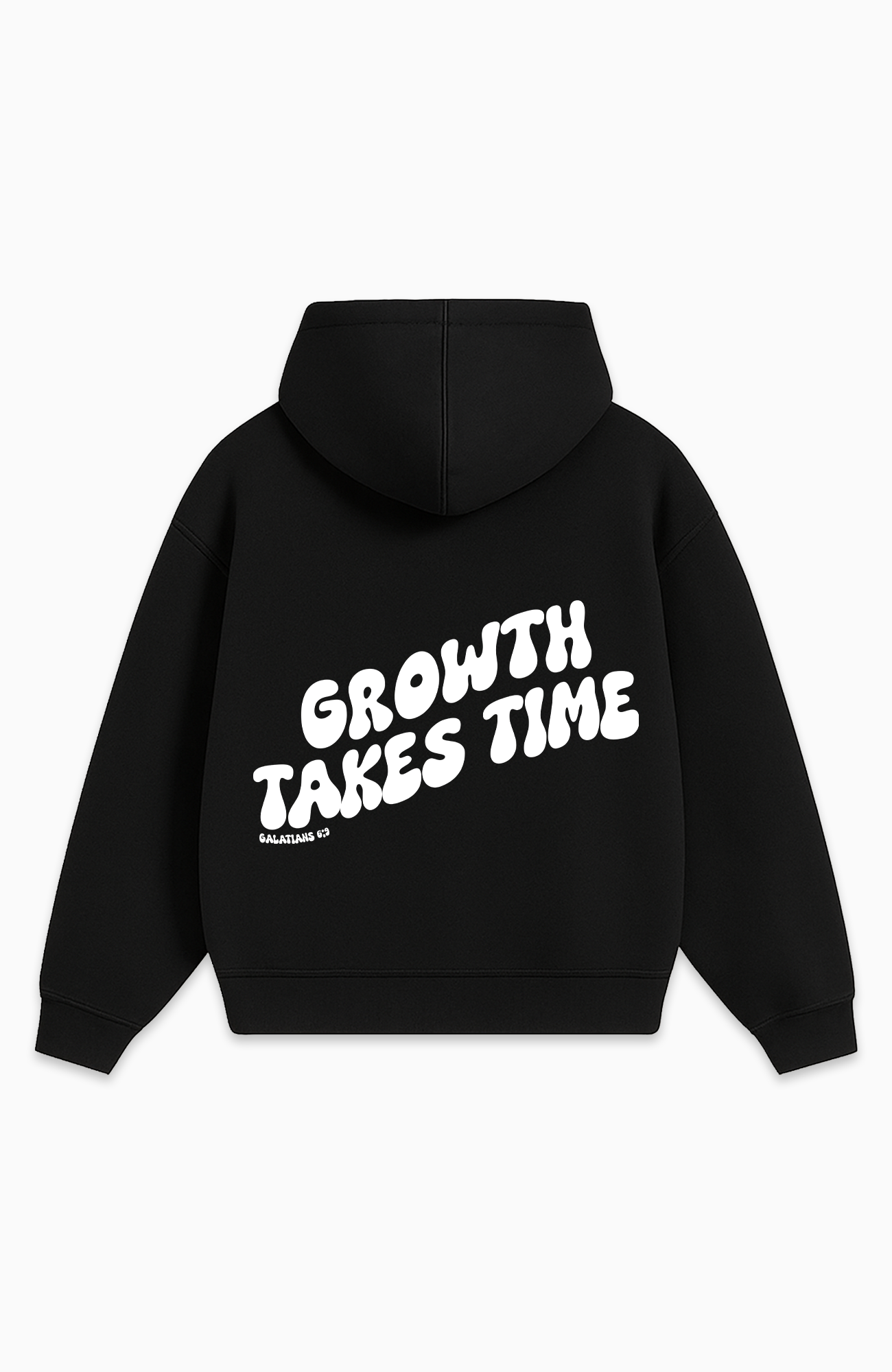 GROWTH TAKES TIME OVERSIZE HOODIE