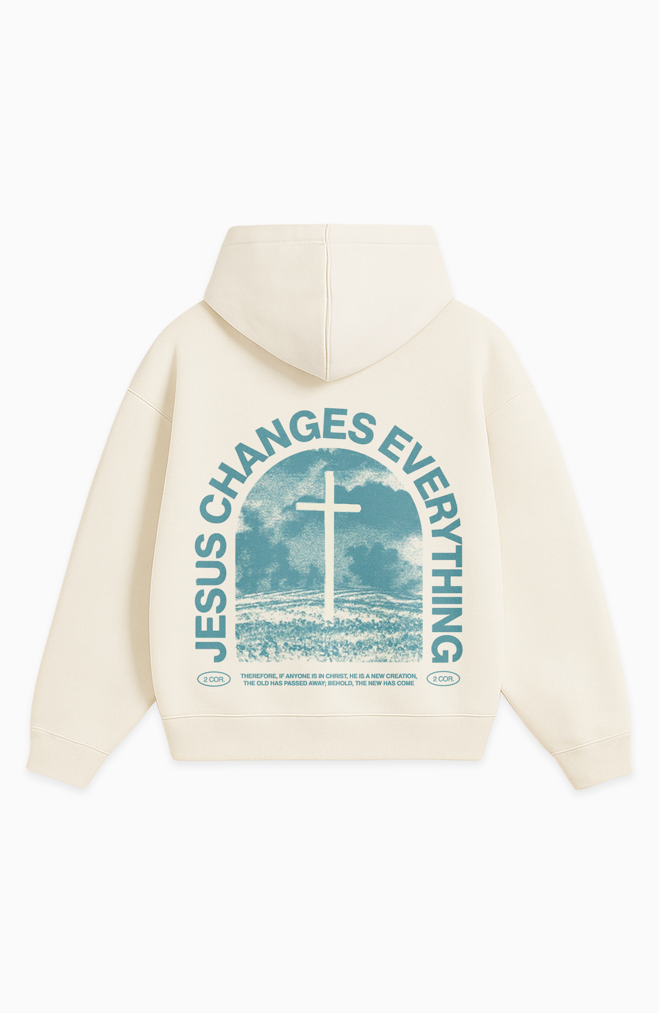 JESUS CHANGES EVERYTHING OVERSIZED HOODIE