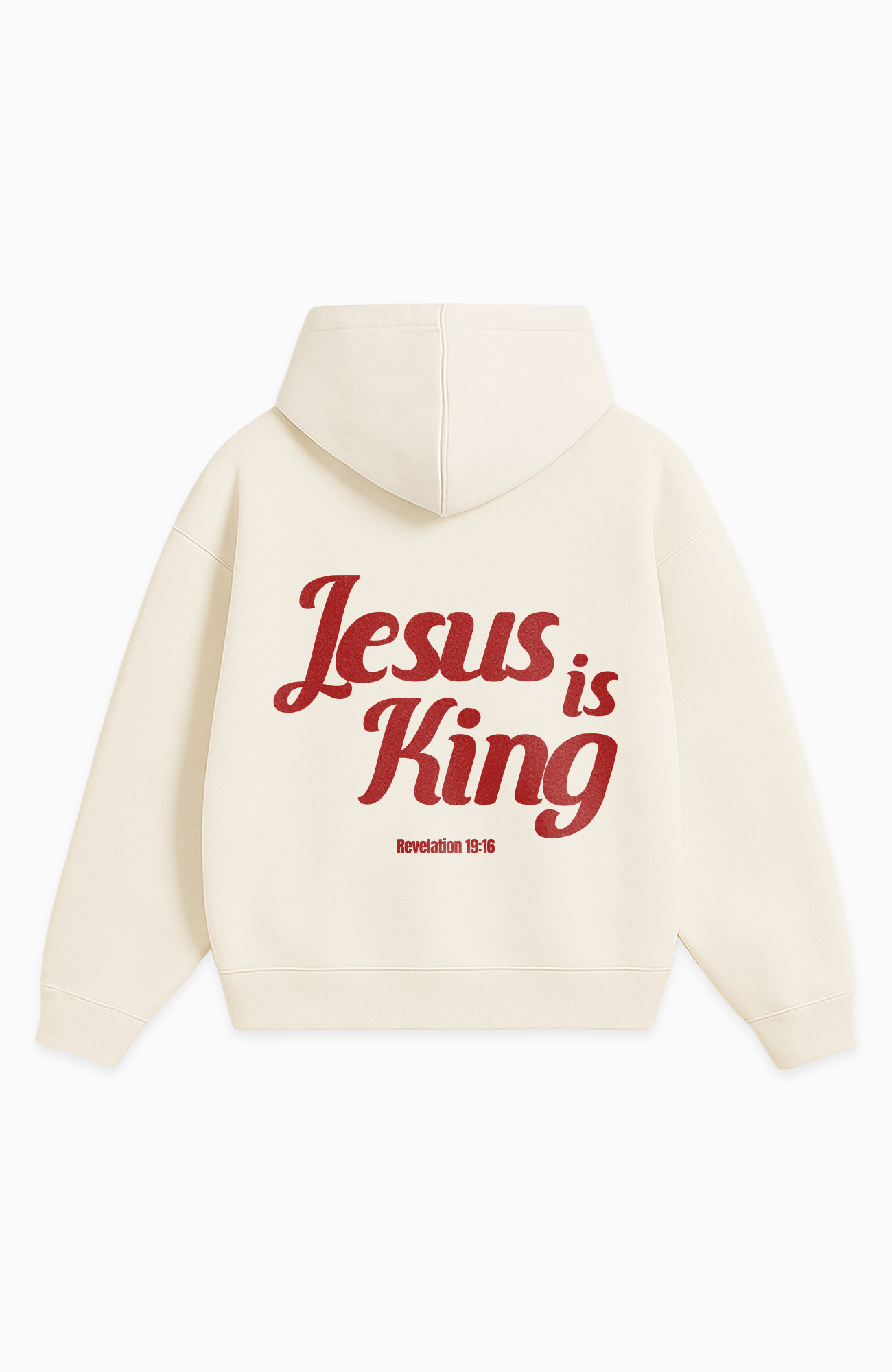 JESUS IS KING OVERSIZED HOODIE