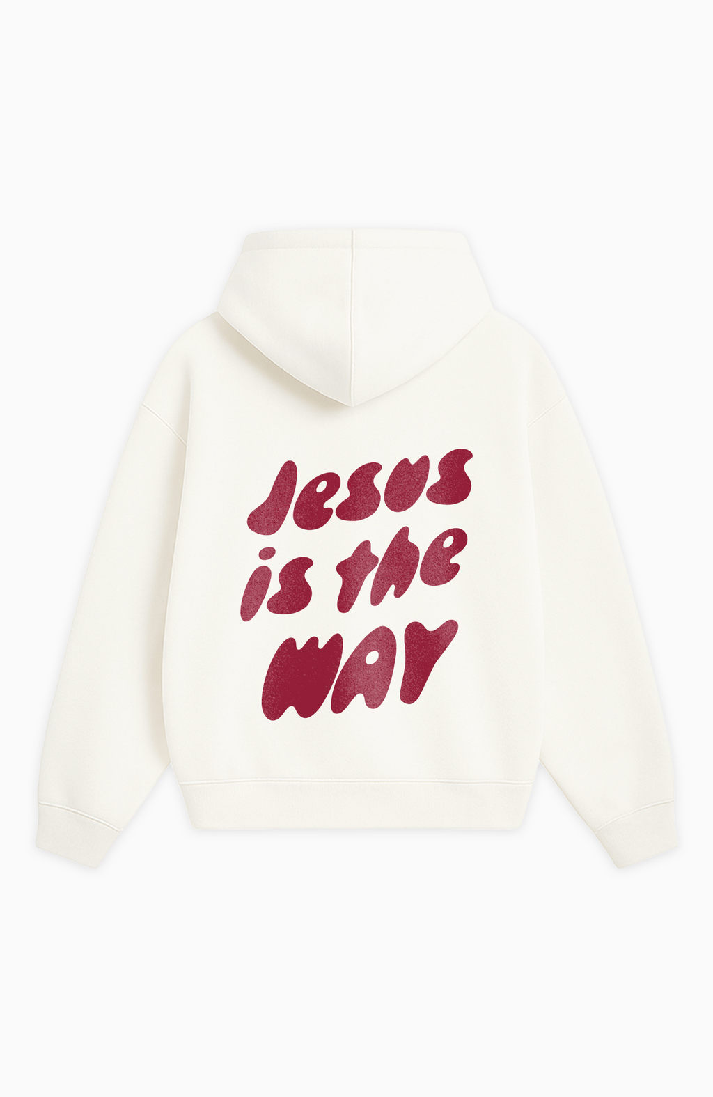 JESUS IS THE WAY OVERSIZED HOODIE