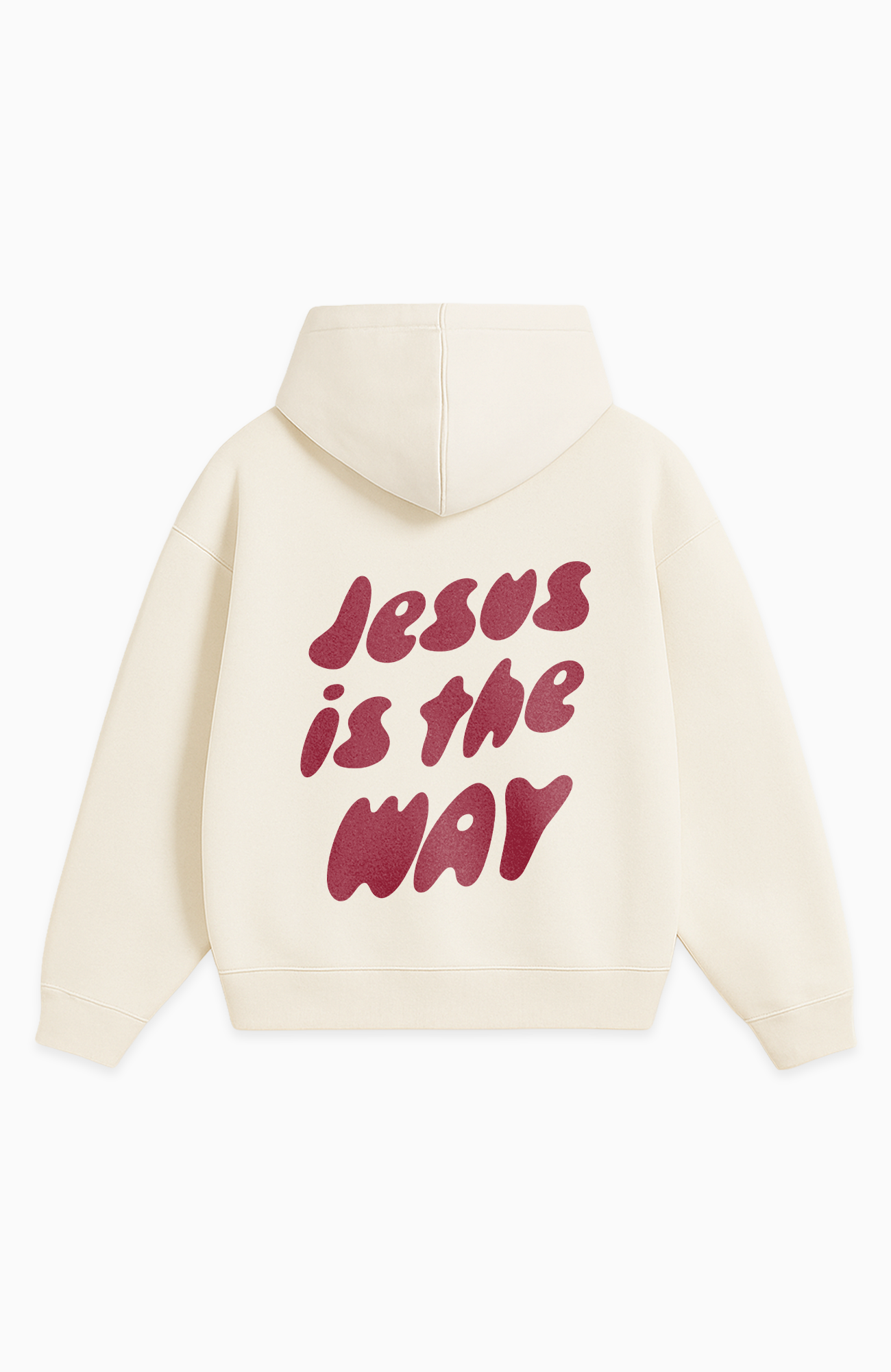 JESUS IS THE WAY OVERSIZED HOODIE