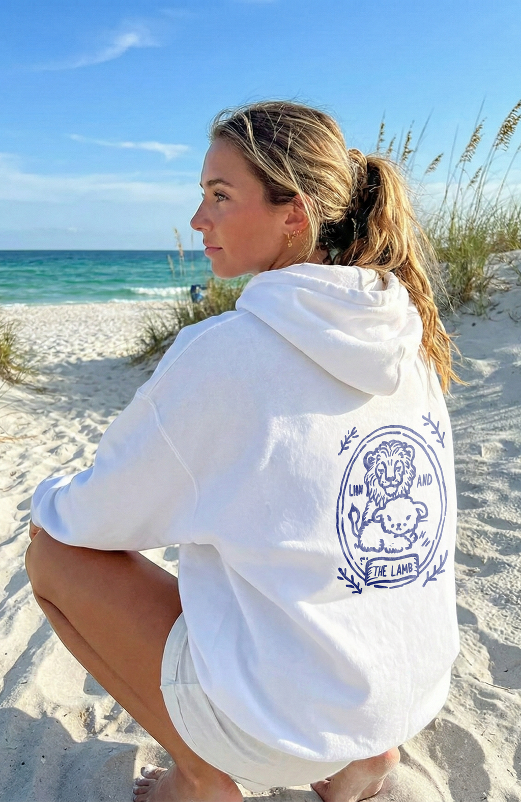 LION AND THE LAMB OVERSIZED HOODIE