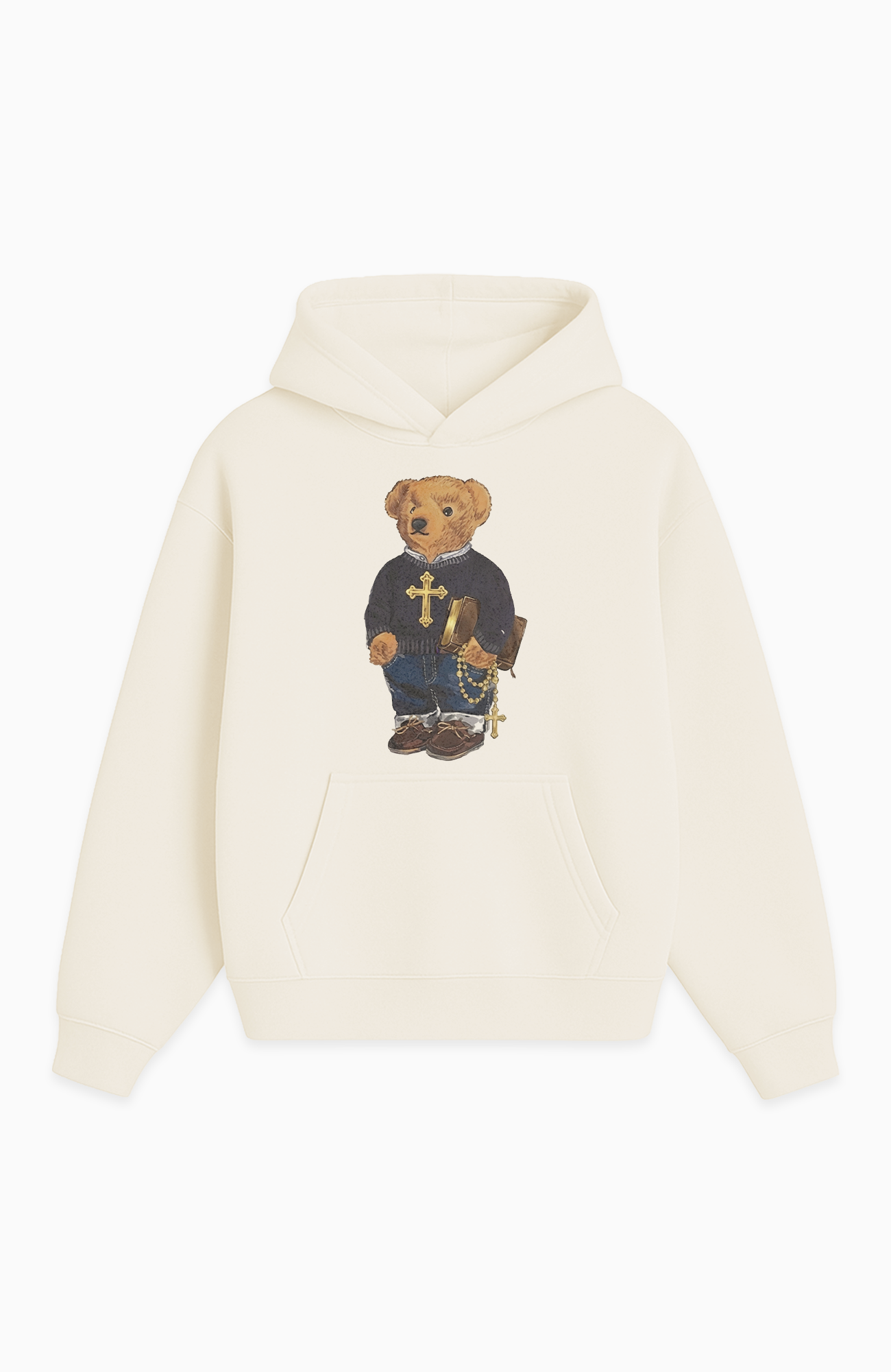 FAITHFUL POLO BEAR OVERSIZED HOODIE