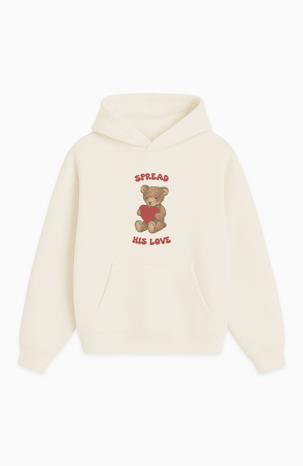 SPREAD  HIS LOVE OVERSIZED HOODIE