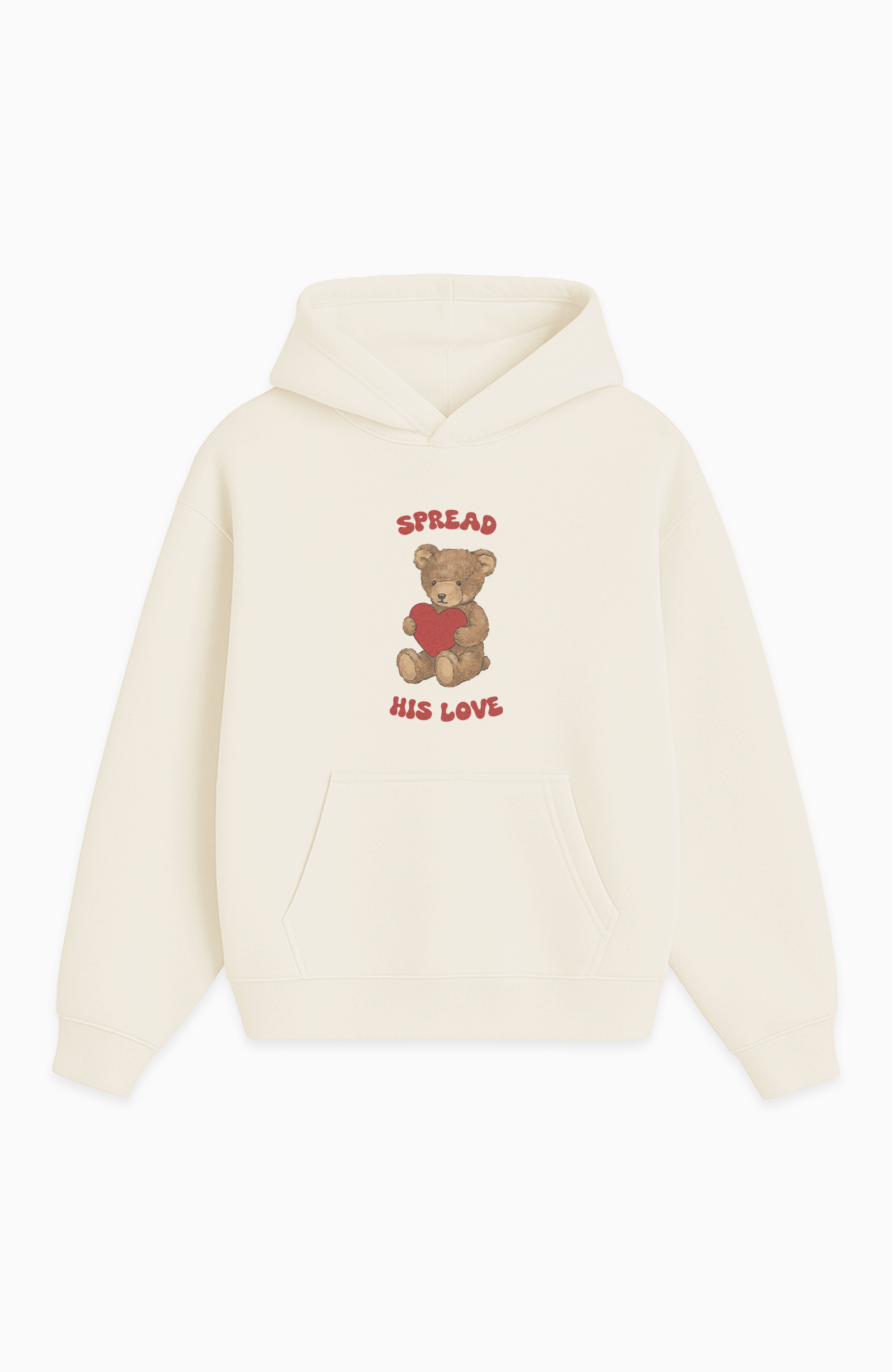 SPREAD  HIS LOVE OVERSIZED HOODIE