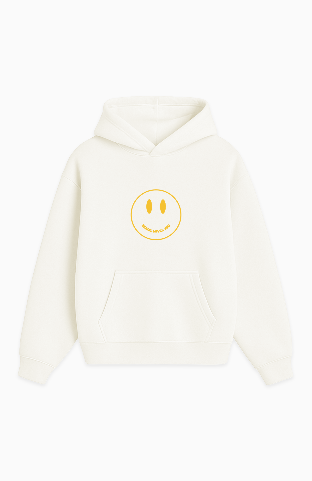 JESUS LOVES YOU OVERSIZED HOODIE